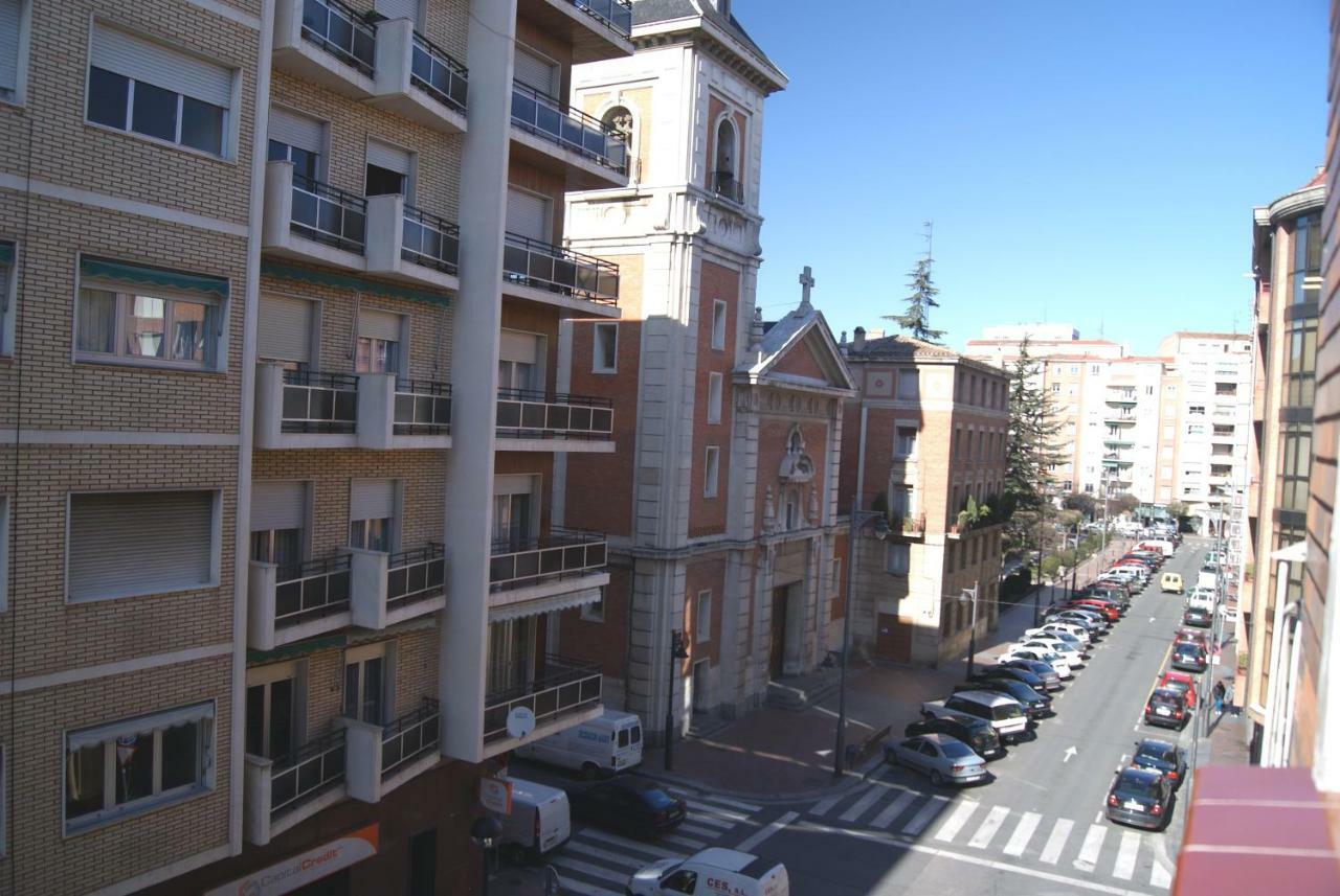 Ferienwohnung Calfred Junto A Parque Gallarza Logroño Exterior foto